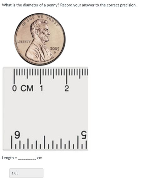 how to measure penny width